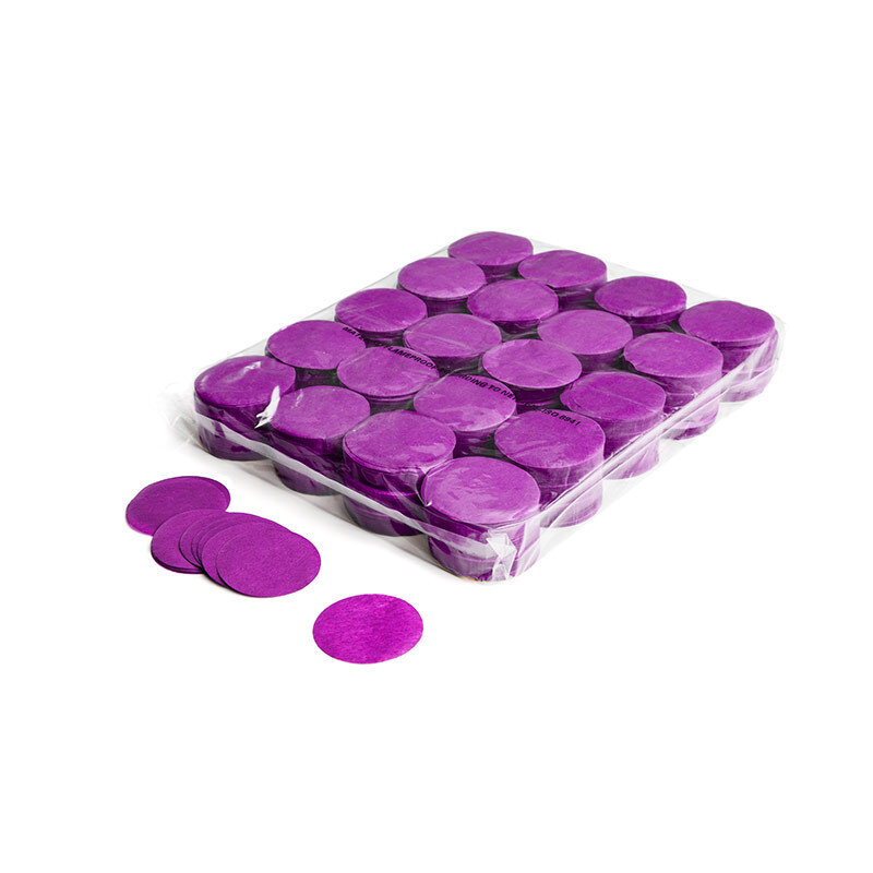 The Confetti Maker Slowfall confetti round - Purple CON02PR