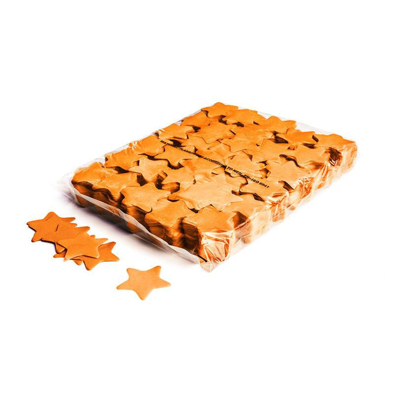 The Confetti Maker Slowfall confetti stars - Orange CON03OR