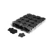 The Confetti Maker Slowfall confetti flowers - Black CON06BL