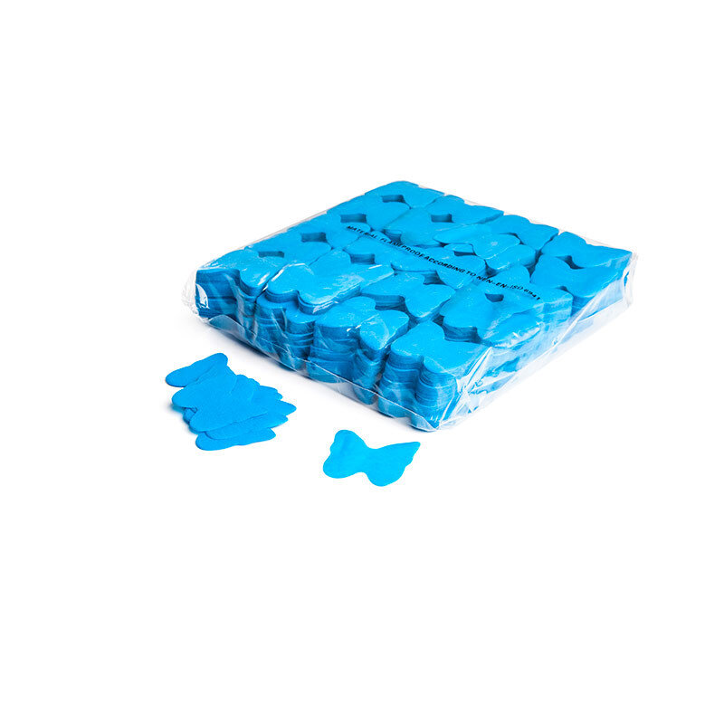 The Confetti Maker Slowfall confetti butterfly - Light blue CON07LB