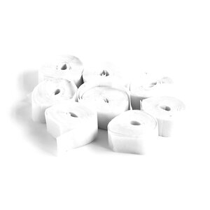 The Confetti Maker Streamer 5 m x 0,85 cm - White STR01WH