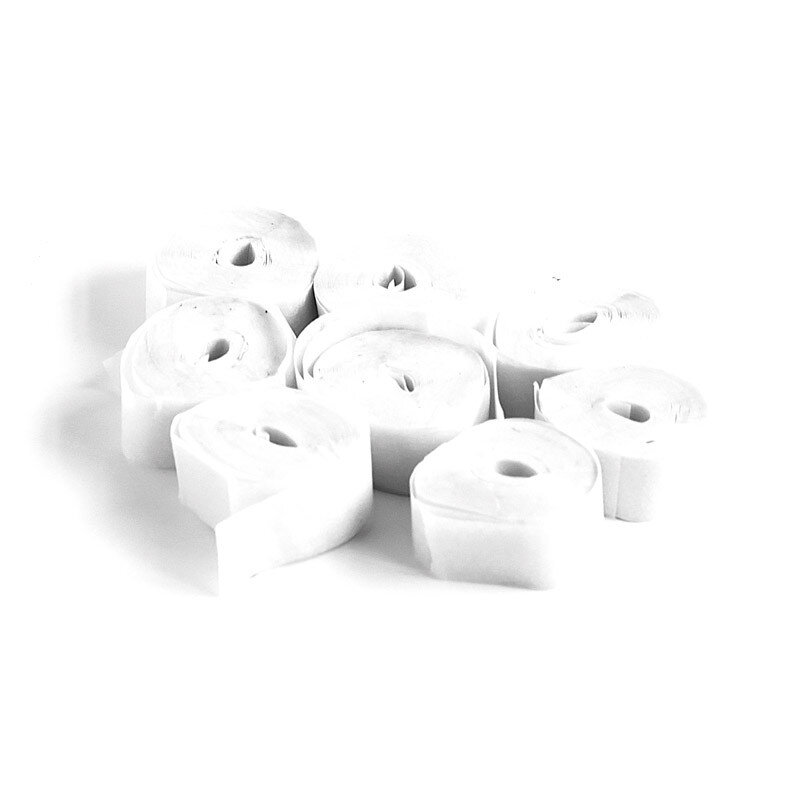 The Confetti Maker Streamer 5 m x 0,85 cm - White STR01WH