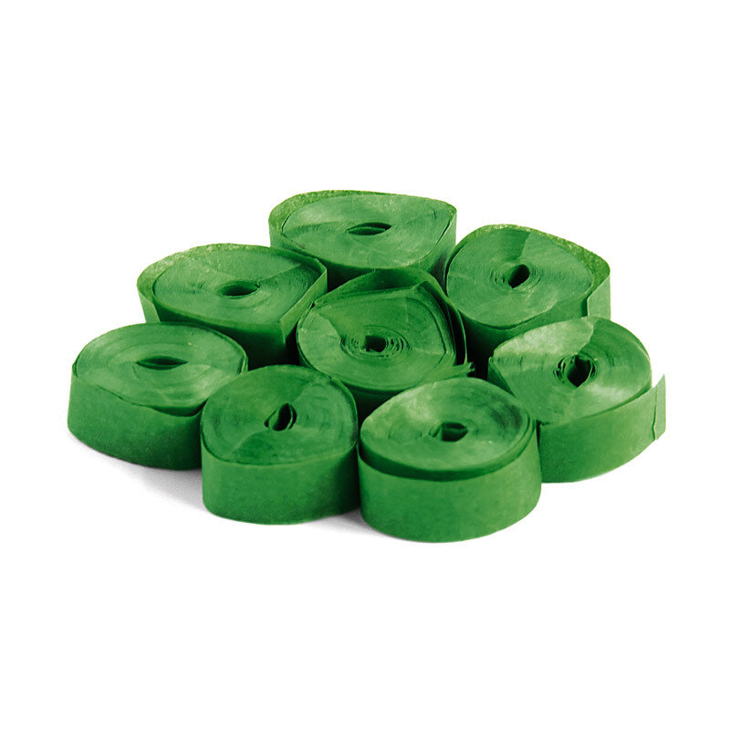The Confetti Maker Streamer 5 m x 0,85 cm - Dark Green STR01DG