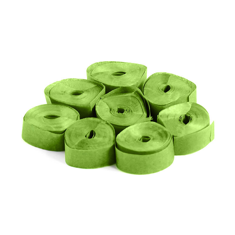 The Confetti Maker Streamer 5 m x 0,85 cm - Light Green STR01LG