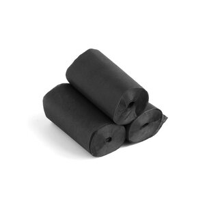 The Confetti Maker Streamer 10m x 5 cm - Black STR03BL