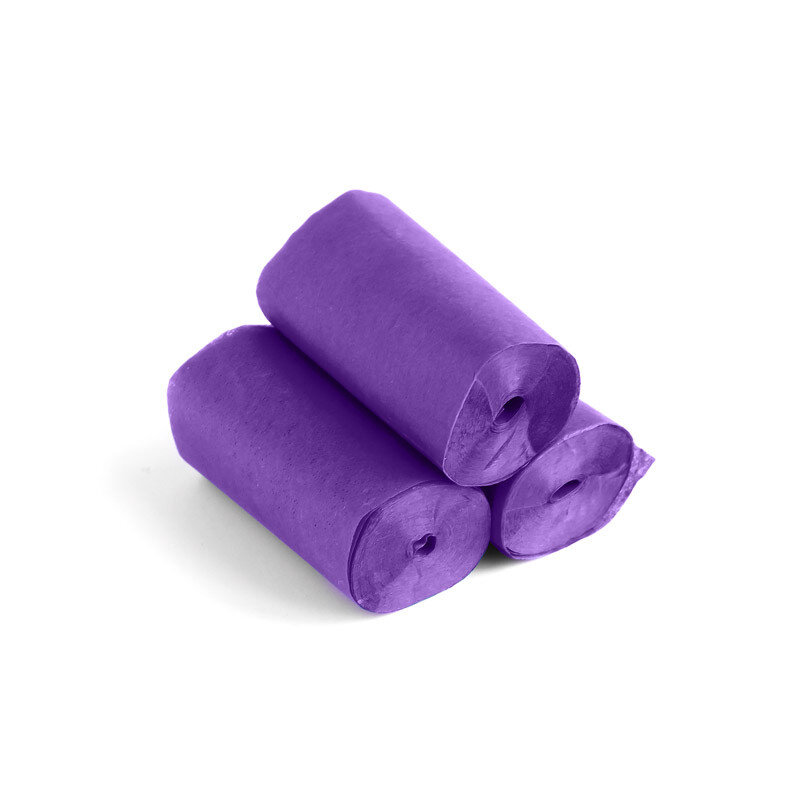The Confetti Maker Streamer 10m x 5 cm - Purple STR03PR