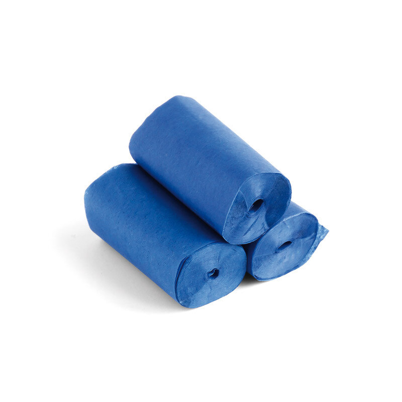 The Confetti Maker Stadium streamer 20m x 5 cm - Dark blue STR04DB