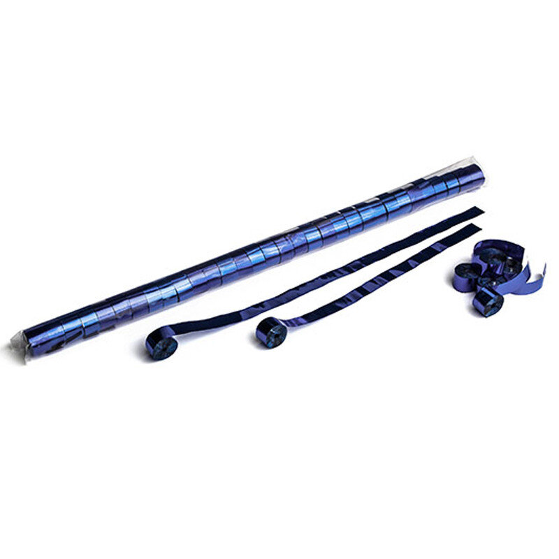The Confetti Maker Metallic Streamer 10m x 1,5 cm - blue STR06DB