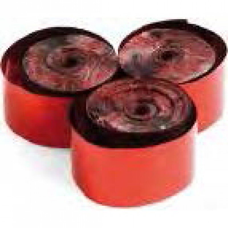 The Confetti Maker Metallic Streamer 10m x 5 cm - Red STR07RD