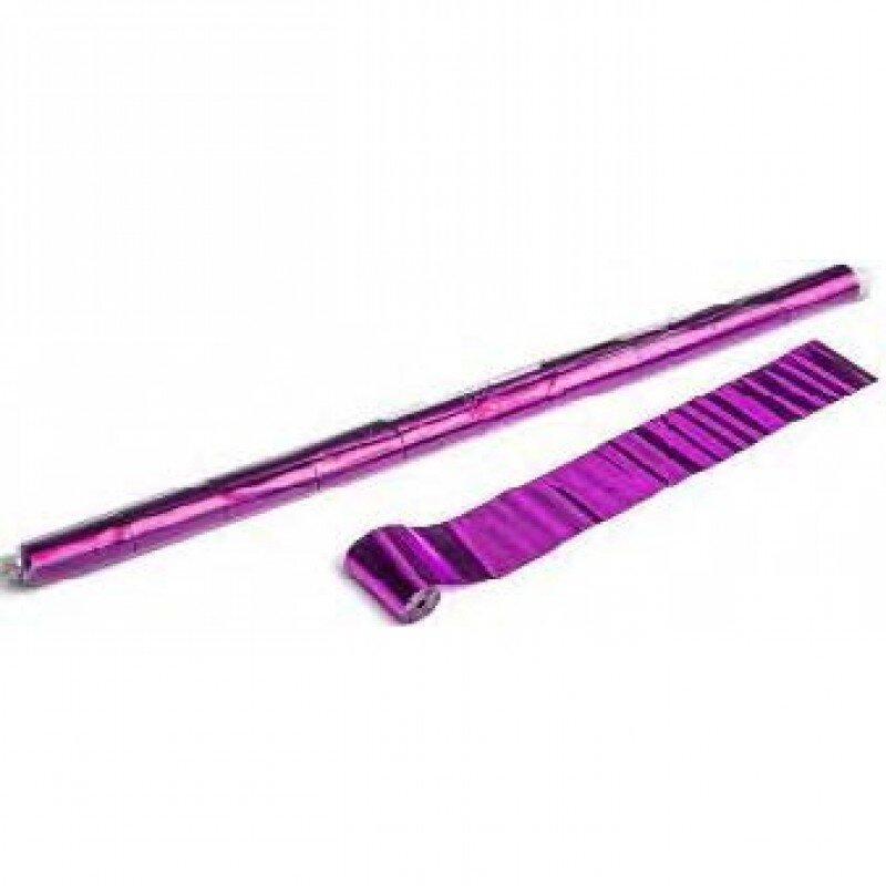 The Confetti Maker Metallic Streamer 10m x 5 cm - Pink STR07PK