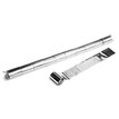 The Confetti Maker Metallic Stadium Streamer 20m x 5 cm - Silver STR08SL