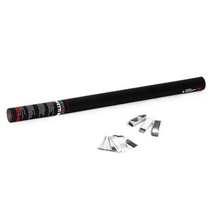 The Confetti Maker Handheld Cannon 80 cm confetti - White/Silver HCC08WS