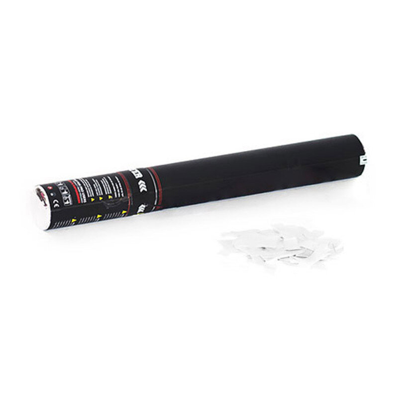 The Confetti Maker Handheld Cannon 50 cm confetti - White HC03WH
