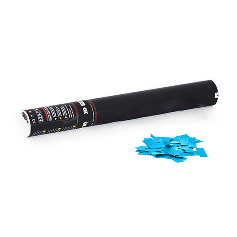 The Confetti Maker Handheld Cannon 50 cm confetti - Light blue HCC04LB
