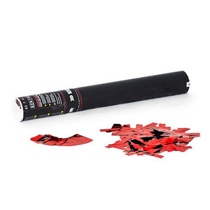 The Confetti Maker Handheld Cannon 50 cm metallic confetti - Red HCC05RD