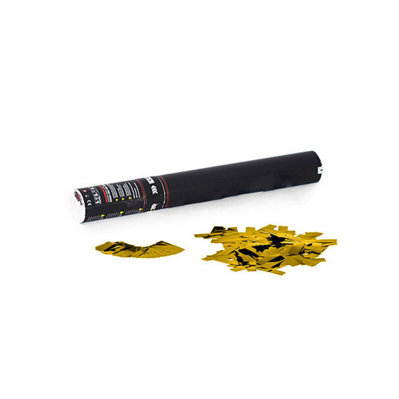The Confetti Maker Handheld Cannon 28 cm metallic confetti - Gold HC01GLM