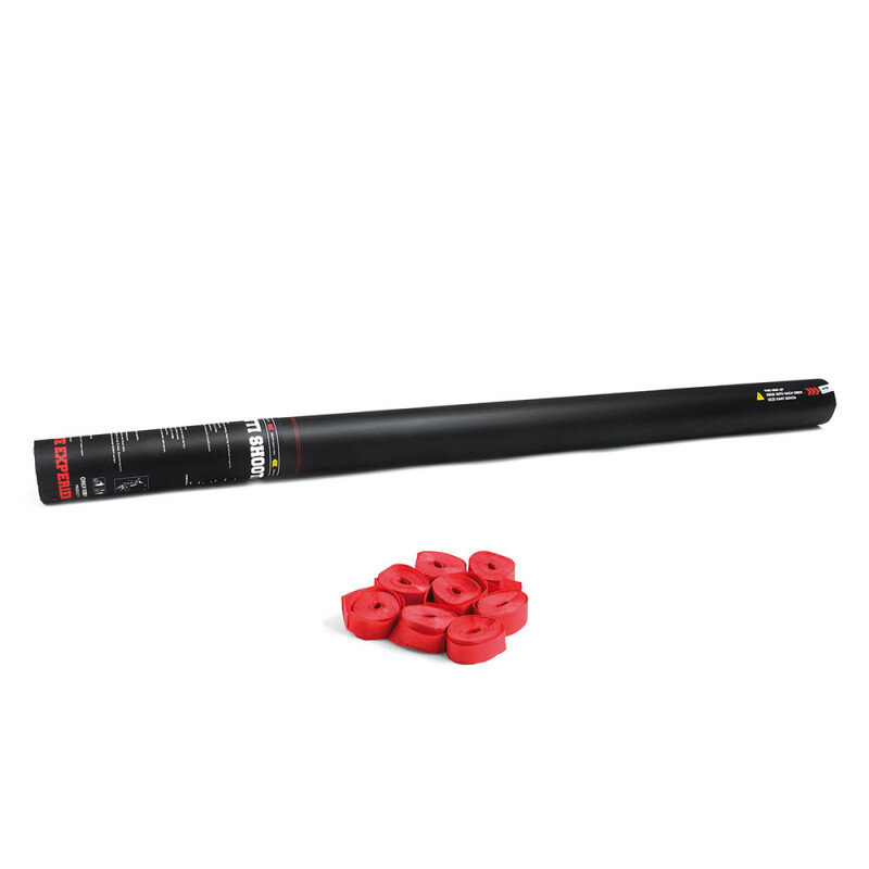The Confetti Maker Handheld Cannon 80 cm streamer - Red HSC04RD