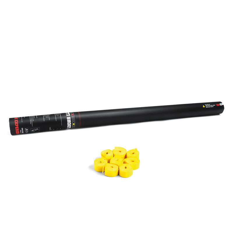 The Confetti Maker Handheld Cannon 80 cm streamer - Yellow HSC04YL