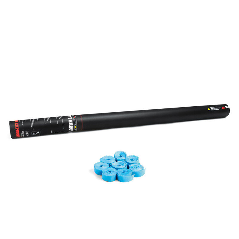 The Confetti Maker Handheld Cannon 80 cm streamer - Light blue HSC04LB