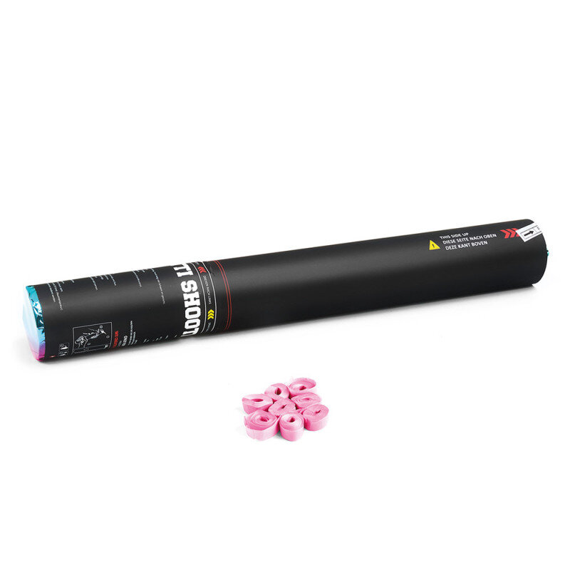 The Confetti Maker Handheld Cannon 50 cm streamer - Pink HSC03PK
