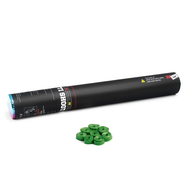 The Confetti Maker Handheld Cannon 50 cm streamer - Dark Green HSC03DG