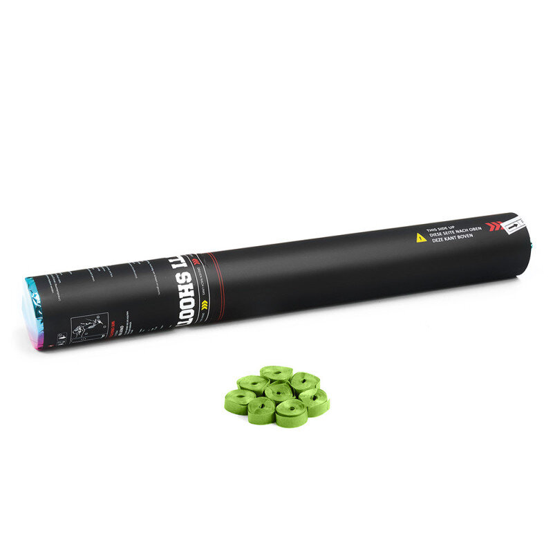 The Confetti Maker Handheld Cannon 50 cm streamer - Light Green HSC03LG