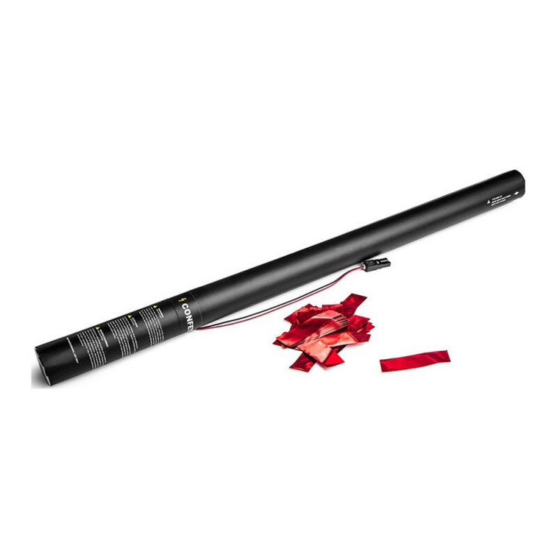 The Confetti Maker Electric Cannon 80 cm metallic confetti - Red ECC06RD