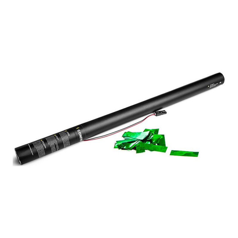 The Confetti Maker Electric Cannon 80 cm metallic confetti - Green ECC06DG