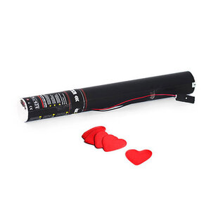 The Confetti Maker Electric Cannon 50 cm confetti - Red Hearts ECC09RD