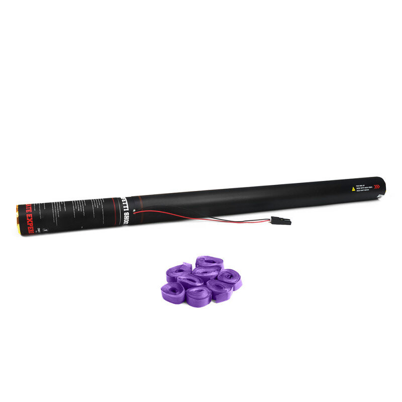 The Confetti Maker Electric Cannon 80 cm streamer - Purple ESC03PR
