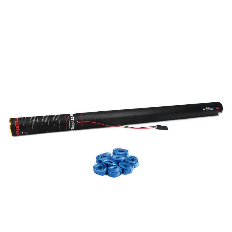 The Confetti Maker Electric Cannon 80 cm streamer - Dark blue ESC03DB