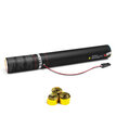 The Confetti Maker Electric Cannon 50 cm metallic streamer - Gold ES03GLM