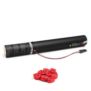 The Confetti Maker Electric Cannon 50 cm streamer - Red ESC01RD