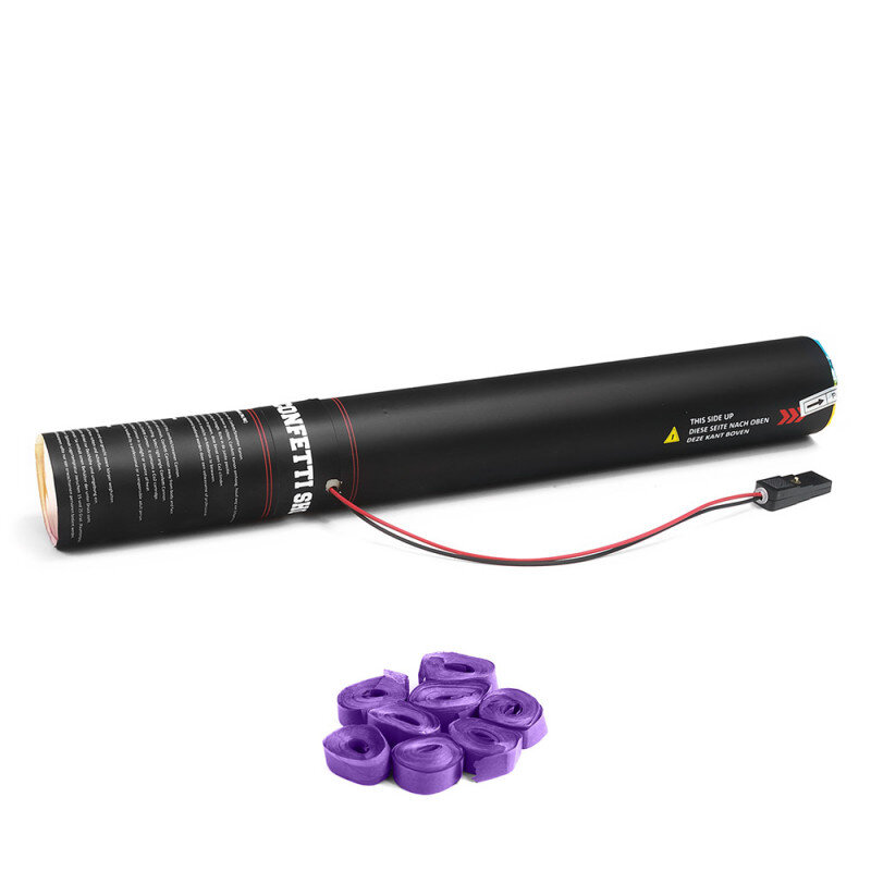 The Confetti Maker Electric Cannon 50 cm streamer - Purple ESC01PR