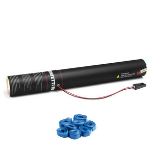 The Confetti Maker Electric Cannon 50 cm streamer - Dark blue ESC01DB