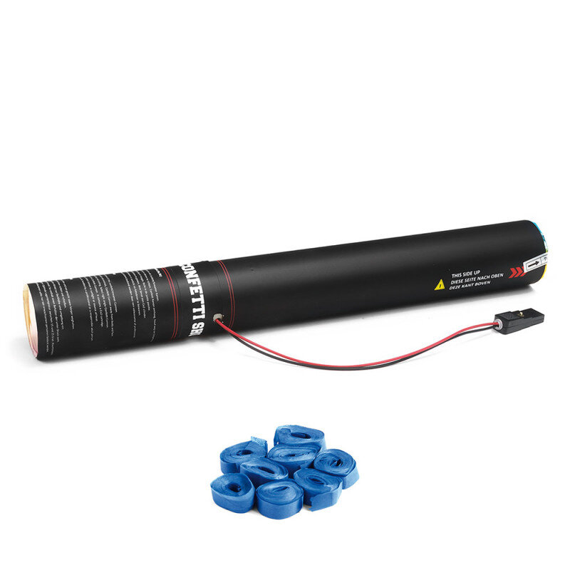 The Confetti Maker Electric Cannon 50 cm streamer - Dark blue ESC01DB