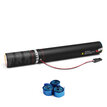 The Confetti Maker Electric Cannon 50 cm metallic streamer - blue ESC02DB