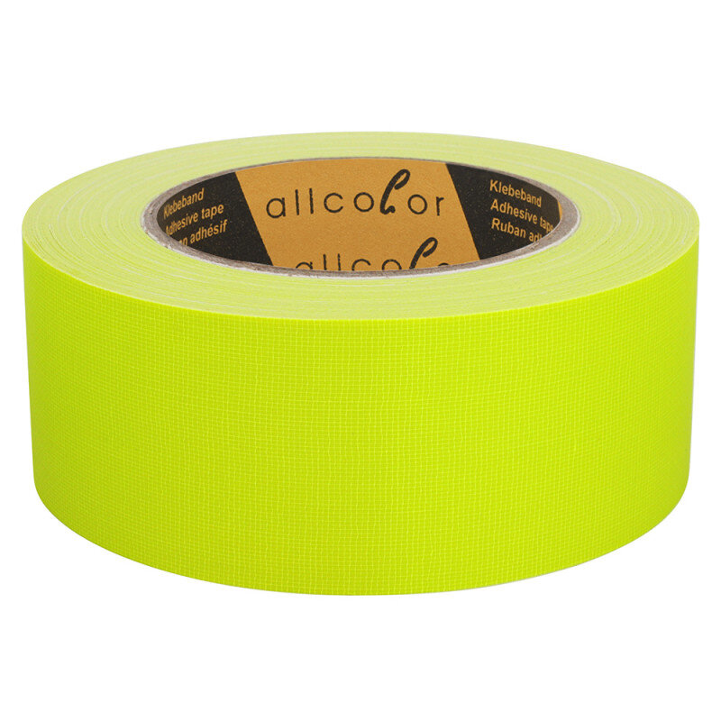 Allcolor Neon Cloth Tape 649 50 neon yellow 649G