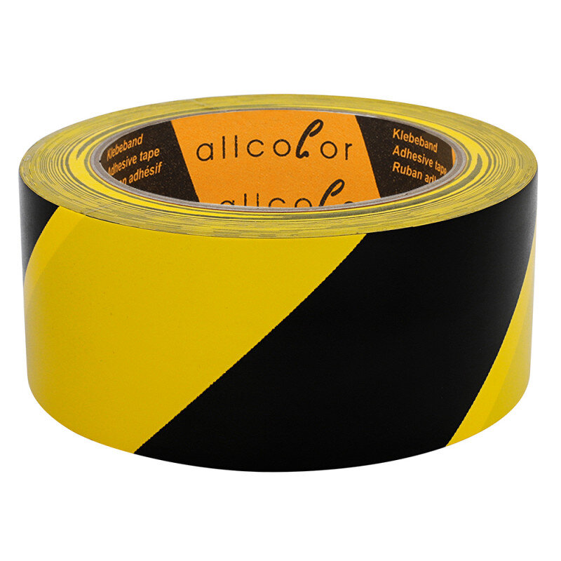 Allcolor Warning Tape 510 black-yellow 510BG