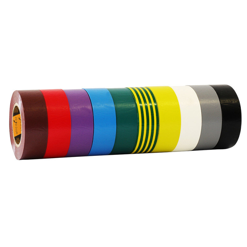 Allcolor PVC Insulation Tape 590 rainbow tower 590-19-10 RB