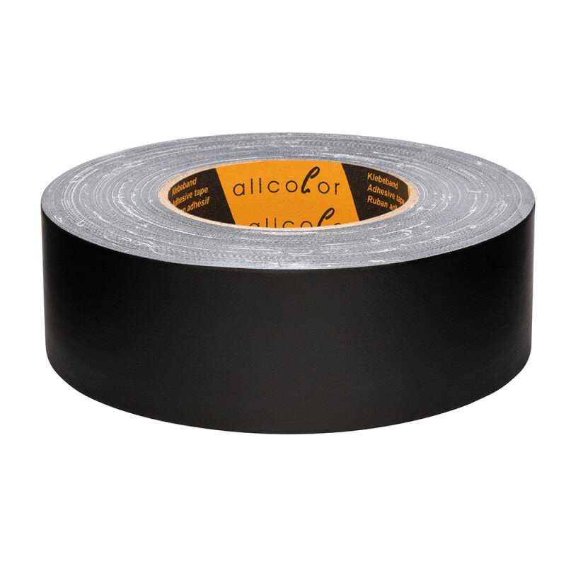 Allcolor Gaffer Tape matt black 697-50 S