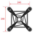 Contestage QUA29-100 blk  H11010 - 1