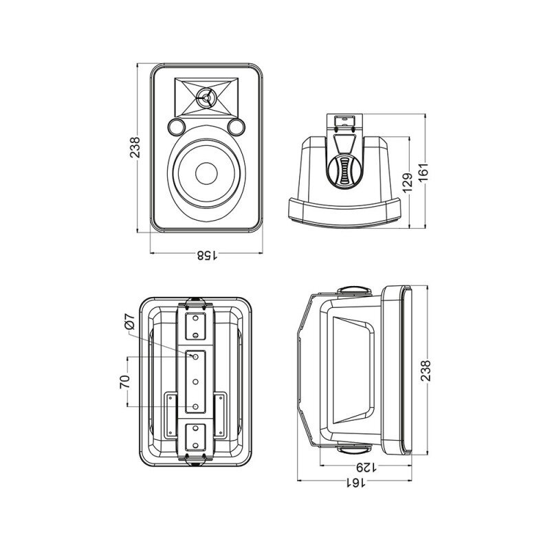 Audiophony PA EHP420IPw  H10918 - 2