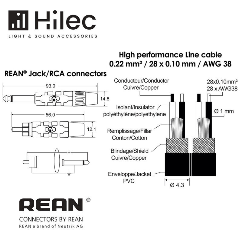 Hilec CLPRO-2JM2RCA/3  H11164 - 1
