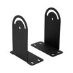 Audiophony PA FIXlineB - Wall support for black horizontal colum H11621