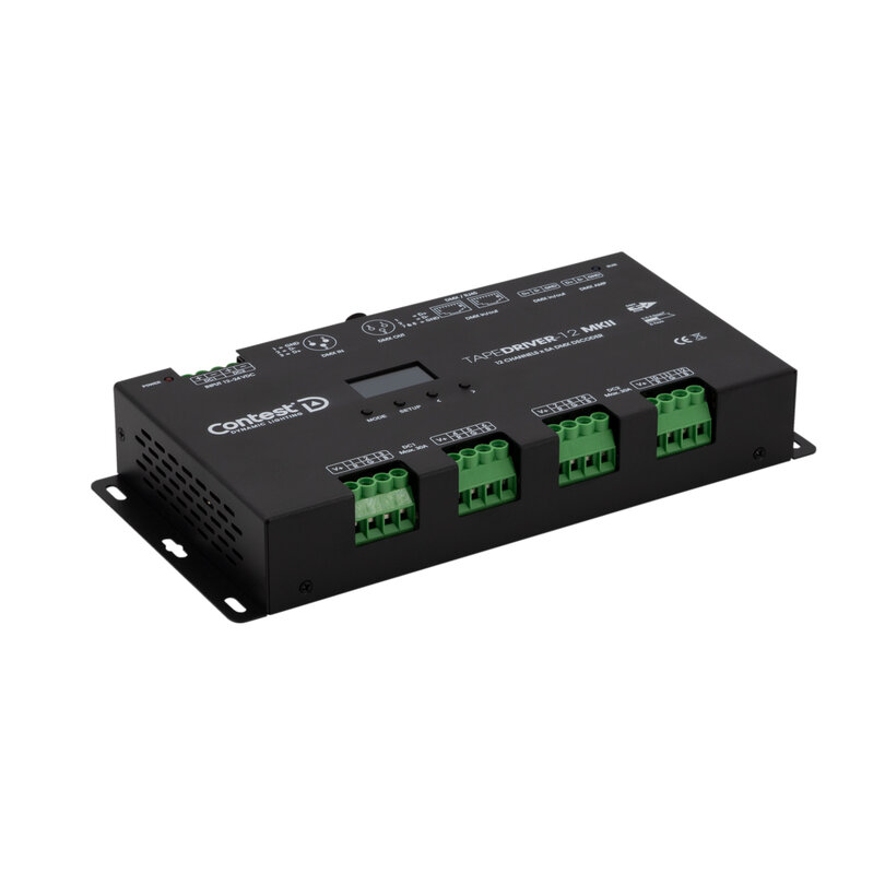 Contest TAPEDRIVER-12 MK2 - Driver DMX 12 canaux PWM out R H11697 - 1