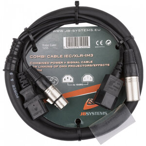 Hilec Combicable IEC/XLR 1.3M  B01255