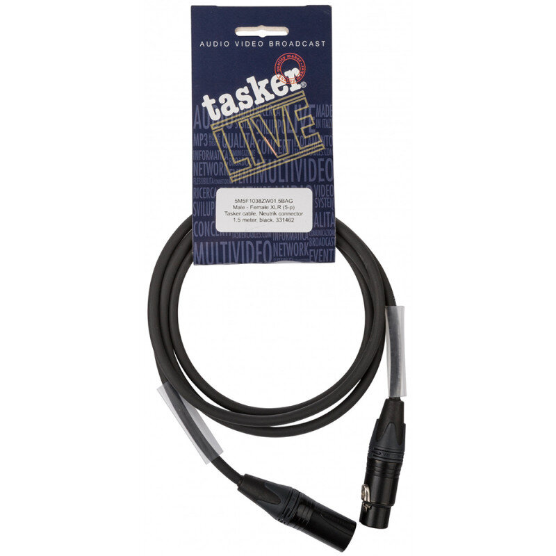 Hilec DMX cable 1.5M 5-pin  B01407