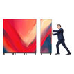 EGO Display P1.53 Foldable Pixel Totem - Indoor in flight case TOTEM01-P1.53I - 7