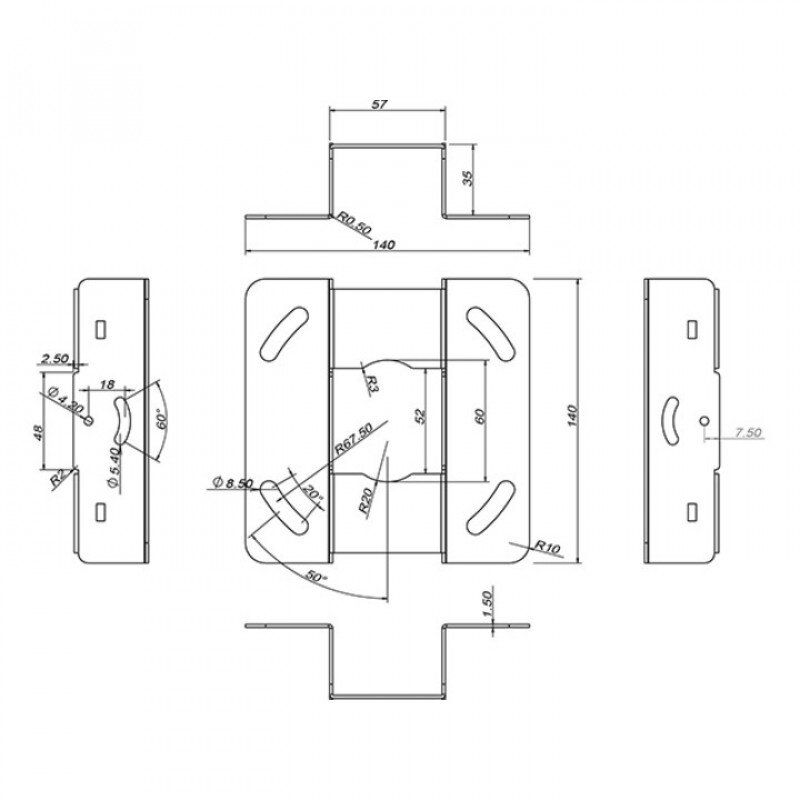 Multibrackets MB3149 MB3149 - 3